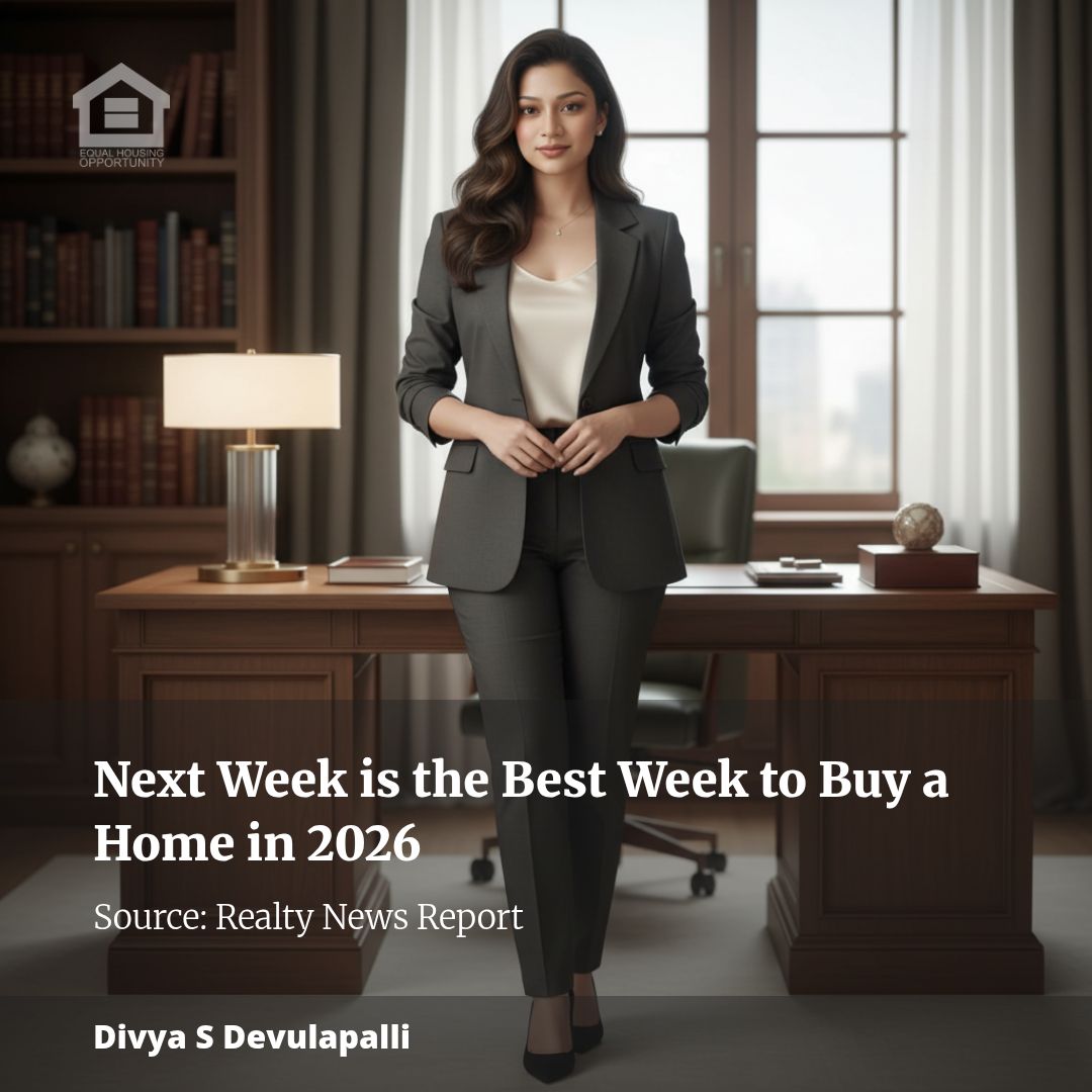 Next Week is the Best Week to Buy a Home in 2026