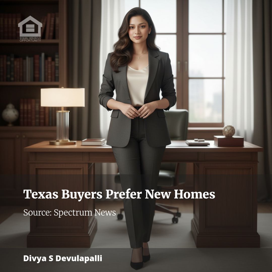 Buyers leaning toward new construction in Texas housing market
