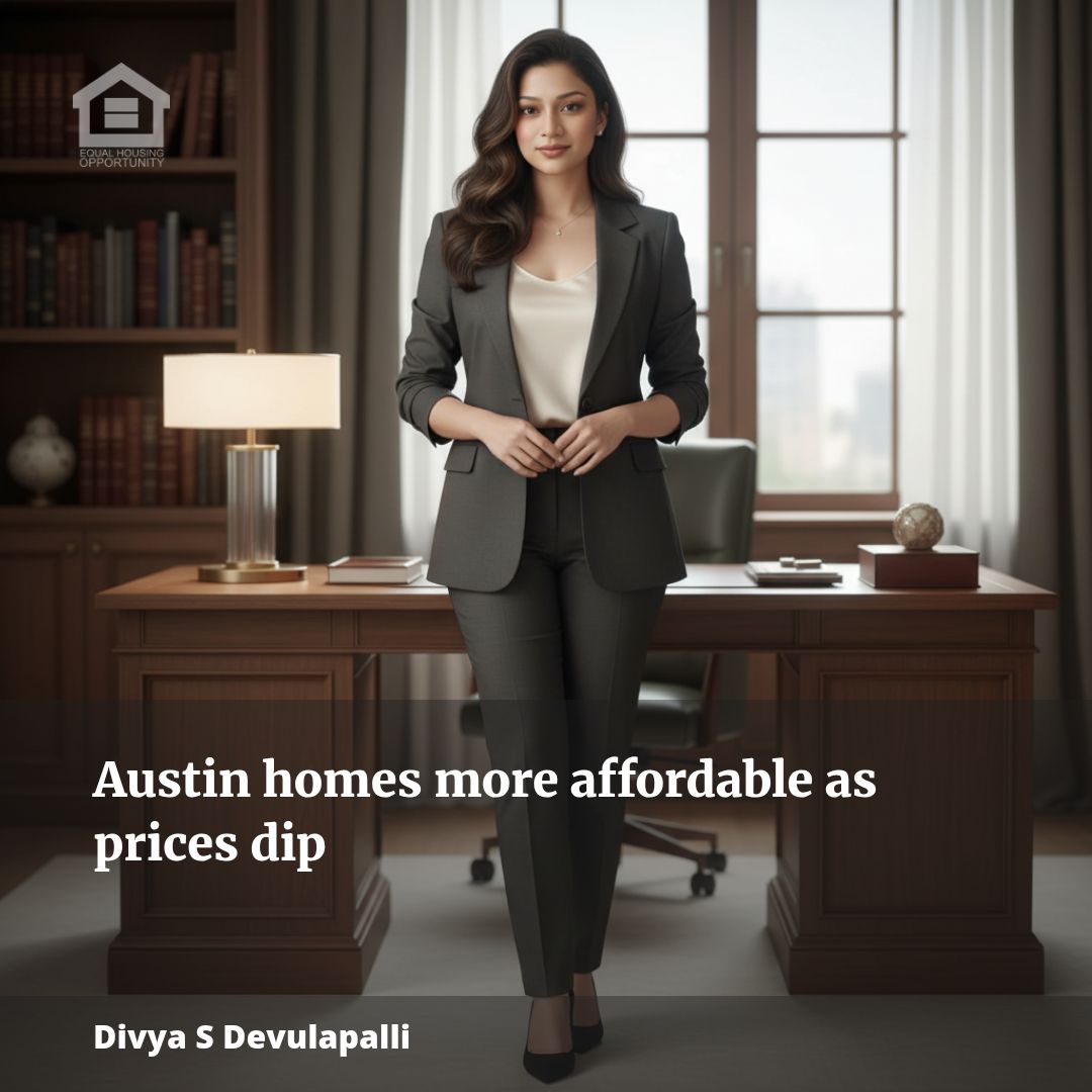 Austin Home Prices Dip: Buyers Gain More Affordability